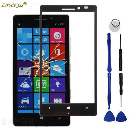 N930 Front Panel For Nokia Lumia 930 N930 Touch Screen Sensor LCD Display Digitizer Glass Cover Touchscreen TP Replacement Tools