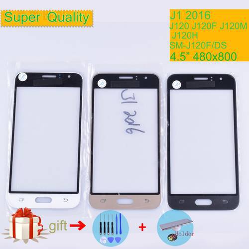 Replacement For Samsung Galaxy J1 2016 J120 Touch Screen Front Glass Panel Outer Lens With OCA Glue