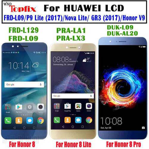 For Huawei Honor 8 Pro LCD Display Touch Screen For Huawei Honor 8 Lite LCD 8pro DUK L09 PRA TL10 LA1 LX1 LX3 FRD L09 L19