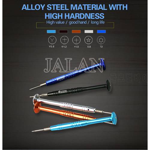 Sunshine S-719 screwdriver For phone repair Y0.6/+1.2 /+1.5/0.8/T2 special screwdriver high hardness alloy steel material