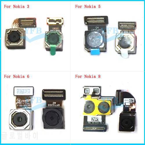 Rear Back Camera Front Camera Module For Nokia 3 5 6 8 3.1 Plus Main Big Small Camera Module Flex Cable