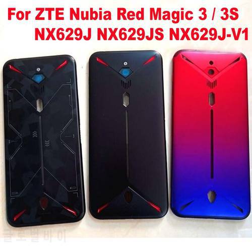 Original Best Battery Back Cover Housing Door Rear Case For ZTE Nubia Red Magic 3 3S NX629J NX629JS Lid Phone Shell Parts