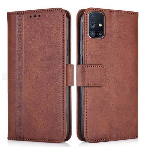 For Samsung Galaxy M51 M515 M515F SM-M515F 6.7&39&39 Cover On Samsung M51 M 51 Shell M515 M515F Phone Wallet Leather Kickstand Case