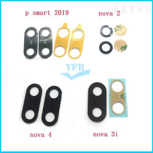 Rear Back Camera Glass Lens Cover For Huawei Nova 2 3i 4 P Smart Z Plus 2018 2019 2020 2021 With Ahesive Sticker Replacement