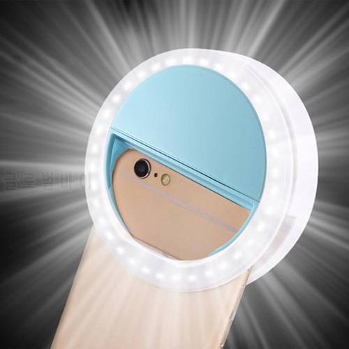 LED Selfie Light Phone Flash Light Led Camera Clip-on Mobile phone Selfie ring light video light Enhancing Up Selfie Lamp
