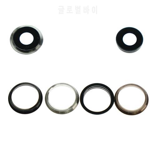 3PCS Original Back Camera Lens with Frame For iPhone11 pro max 11pro Rear Camera iron Ring Bezel Cover Replacement Parts
