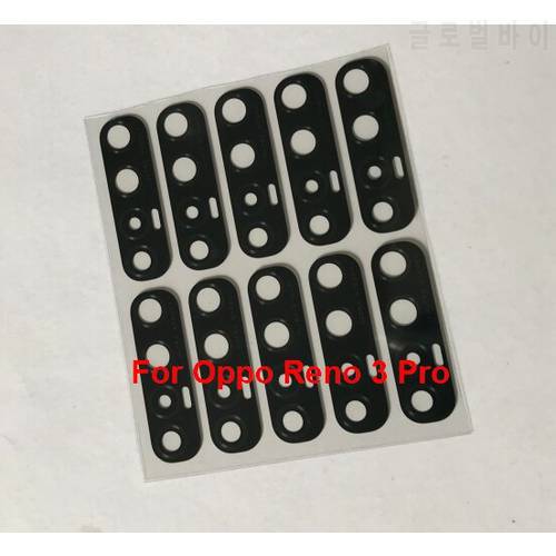 20Pcs Rear Back Main Camera Glass Lens + Adhesive Sticker Repair Part For OPPO Find X2 Pro Find X2 Lite Neo Reno 3 A31 A51 A91