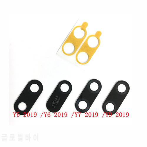 20pcs New Rear Back Camera Glass Lens Cover For Huawei Y5 Y6 Y9 Y7 2019 with Ahesive Sticker Replacement Parts