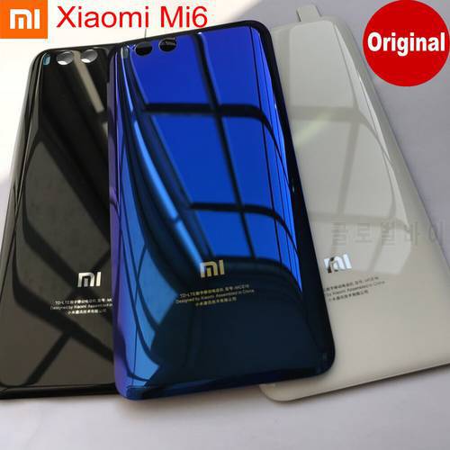 Original LTPro Ceramic Battery Cover For Xiaomi 6 Mi6 M6 Mi 6 Back Battery Cover Housing With 3M Adhesive Sticker