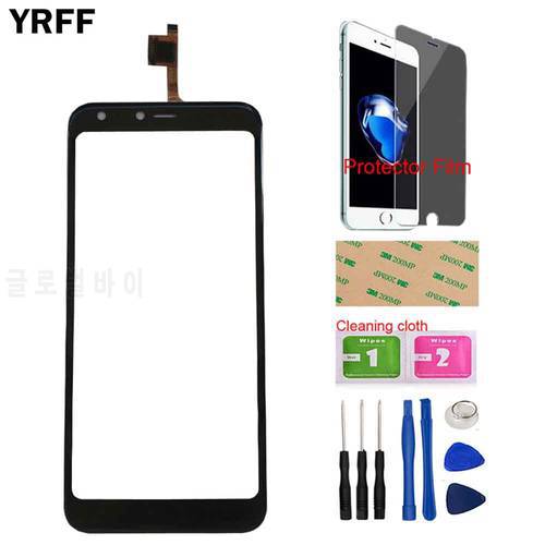 Touchscreen Touch Screen For Doogee X53 Touch Panel Screen Digitizer Panel Front Glass Sensor Mobile Phone Tools Protector Film