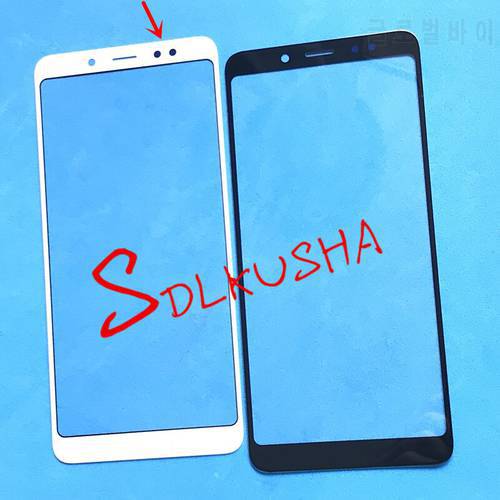 Front Outer Screen Glass Lens Replacement Touch Screen For Xiaomi Redmi Note 5 / Note 5 Pro