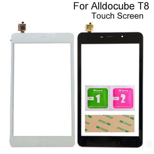 8 inch Touch Screen Glass For Alldocube Cube Cube T8 4G Touch Panel Tablet PC Digitizer Sensor Tools 3M Glue