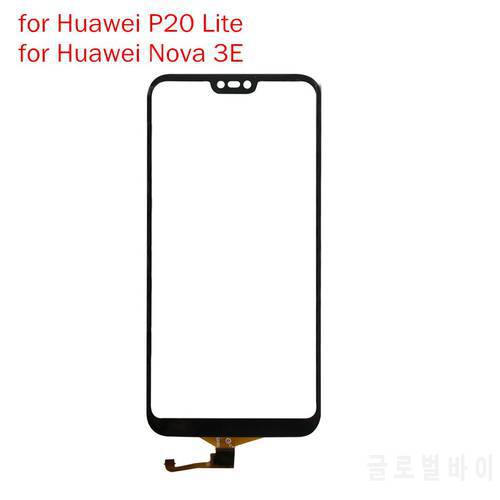 for Huawei Nova 3E/ P20 Lite Touch Screen Glass Sensor Panel Front Glass Panel Digitizer Touchpad P20Lite Repair Spare Parts