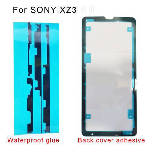 For SONY Xperia XZ3 H9493 Front LCD Display Waterproof Adhesive Back Door Battery Cover Sticker Glue For XZ3 XZ4 X5 J8210
