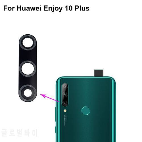 2PCS For Huawei Enjoy 10 Plus Replacement Back Rear Camera Lens Glass For Huawei Enjoy10 plus Lens Parts 10plus