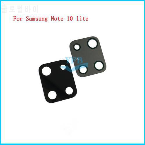 For Samsung Note 10 Lite 10 Plus Note 9 Note 20 Ultra Back Rear Camera Glass Lens With Adhesive Replacement Parts