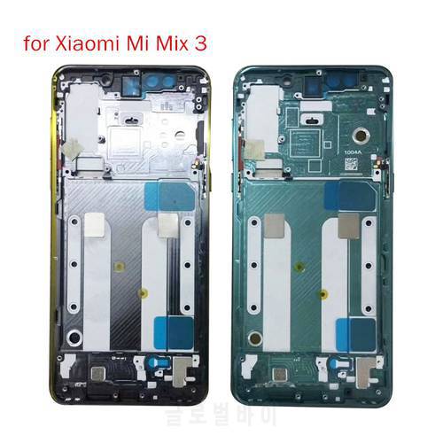 for Xiaomi Mi Mix 3 Middle Frame LCD Supporting Plate Housing Frame Front Bezel Faceplate Bezel Mi Mix3 Repair Spare Parts