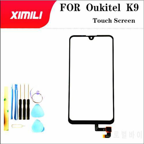7.12inch outer glass For oukitel k9 Cell Phone 100% Guarantee New Original Front Outer Glass Lens Repair Touch Screen k 9 +tools