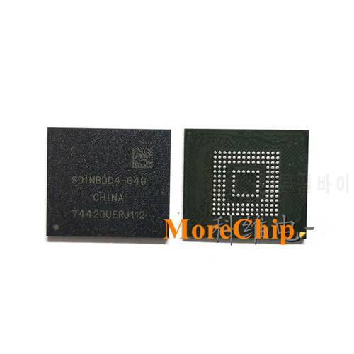 SDINBDD4-64G eMMC BGA153 64GB Phone Nand Flash Memory IC Storage Chip Soldered Ball Pins 2pcs/lot