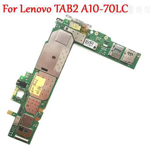 Original Tested Full Work Motherboard For Lenovo TAB2 A10-70LC A10 70LC Logic Circuit Electronic Panel