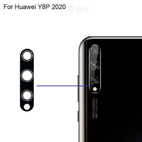 High quality For Huawei Y8P 2020 Back Rear Camera Glass Lens test good For Huawei Y 8P 2020 Replacement Parts