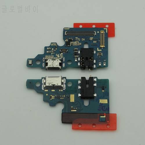 10pcs/lot USB Charging Board Port Dock Flex Cable For Samsung Galaxy A51 A515 A515F Charger Connector