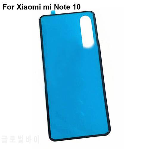 5PCS New For Xiaomi mi Note 10 Back Cover Adhesive Glue For Xiaomi mi Note10 Rear Battery Cover Waterproof Adhesive Sticker