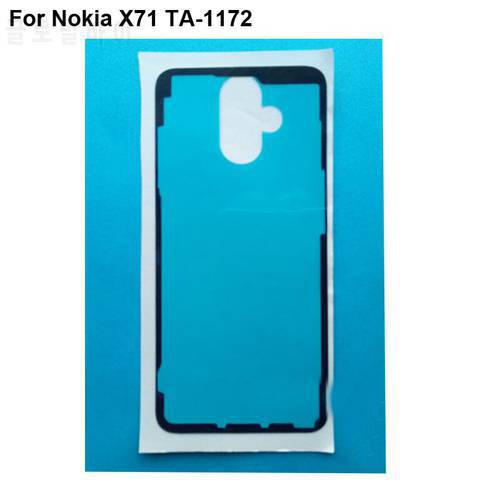 2PCS For Nokia X71 TA-1172 Back Battery cover Rear door Bezel 3M Glue Double Sided Adhesive Sticker Tape Repair Parts NokiaX71