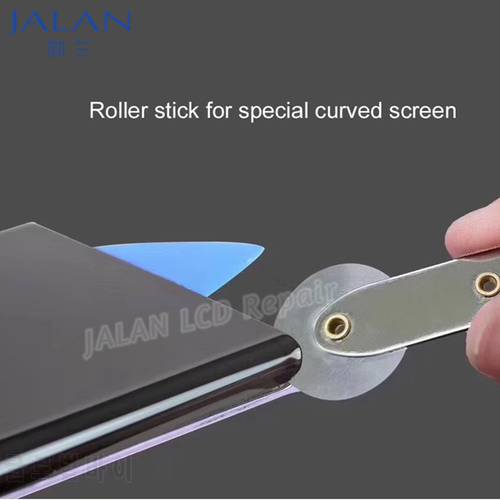Super Thin 0.1mm Double-end Roller Opening Tool For Samsung Edge LCD Cutting Glass Middle Frame Cover Disassembly Pry Stick