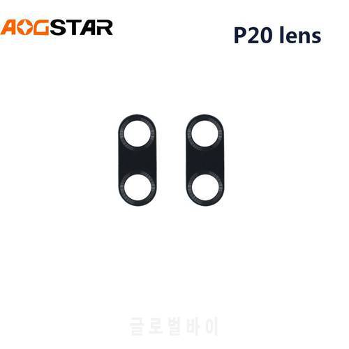2pcs 100% New Retail Back Rear Camera Lens For Huawei P20 Camera Cover Glass With Adhesives