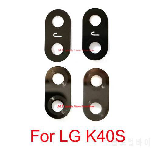 10 PCS Rear Back Camera Glass Lens For LG K40S Big Back Main Camera Lens Glass Cover With Sticker Replacement Spare Parts
