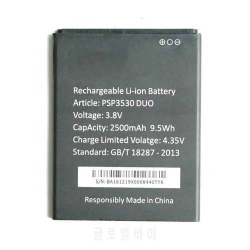 2500mAh / 9.5Wh PSP3530 DUO Replacement Battery For Prestigio Muze D3 3530 Duo E3 PSP3531DUO Muze A7 PSP7530DUO + Tracking Code