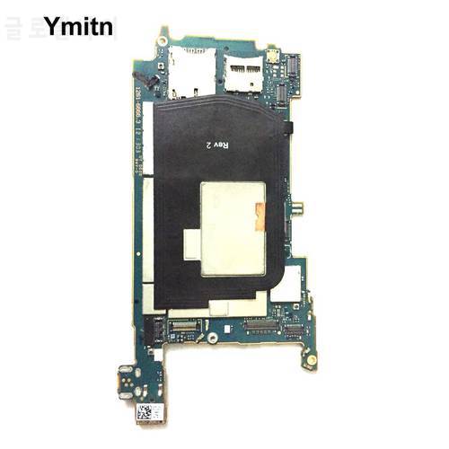 Ymitn unlocked Housing Mobile Electronic panel mainboard Motherboard Circuits Flex Cable With OS For Sony Xperia ZL L35h