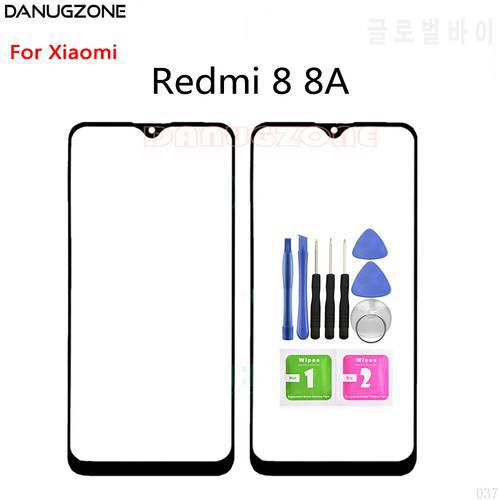Touch Screen Front Glass Lens For Xiaomi Redmi 8 8A LCD Display Front Glass Lens Panel