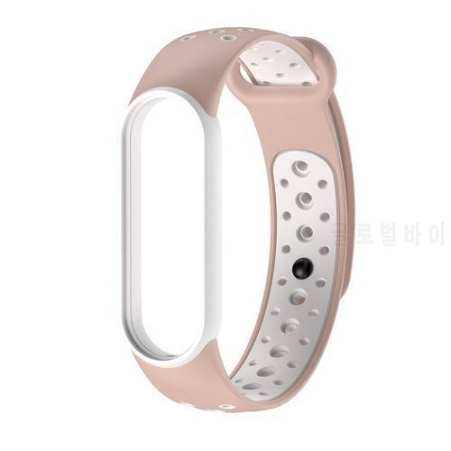 Bracelet For Mi Band 5 Sport Strap Watch Silicone Wrist Strap Color Waterproof Smart Watch Wrist Band