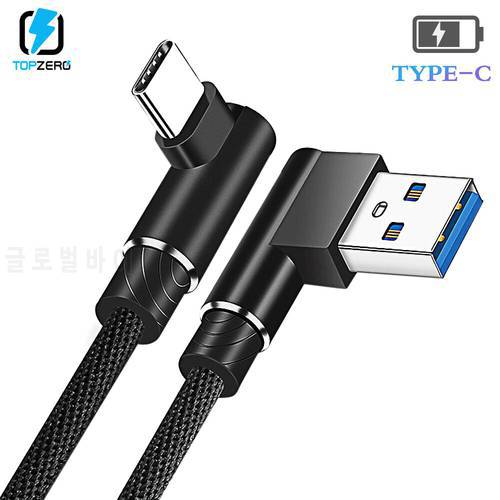 2A Fast Charger Data Cable USB Type C Charging Cable For Android Huawei Samsung Xiaomi USB Charge Mobile Phone USB Cable Type c