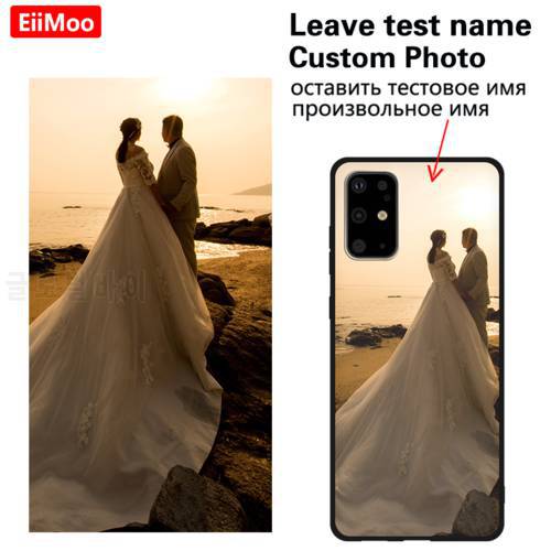 EiiMoo Custom Phone Case For Huawei P40 P30 P20 P10 Lite Personalised Photo Cover For Huawei Mate 40 30 20 X 10 9 Lite Pro Plus