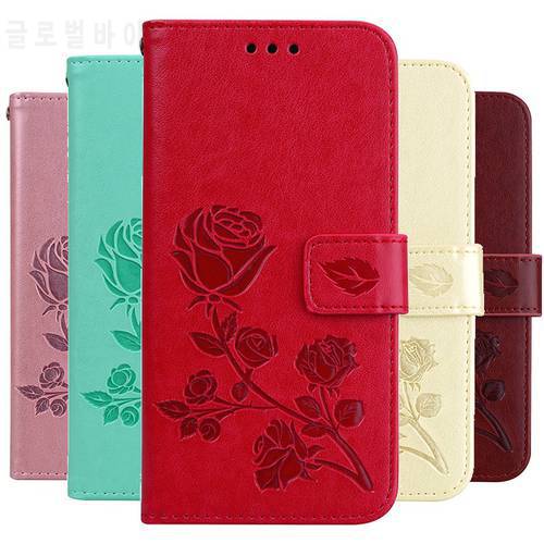 For Samsung Galaxy S6 Edge Case Leather Flip Case For Samsung S6 S 6 Coque Case For Galaxy S6 Bumper 3D Rose Magnetic Phone Book