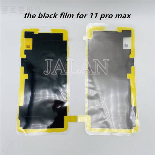 LCD Back Black Flm For IP X XS MAX 11 Pro Max Digitizer Display Screen Heat Dissipation Protect Insulation Heat Sticker