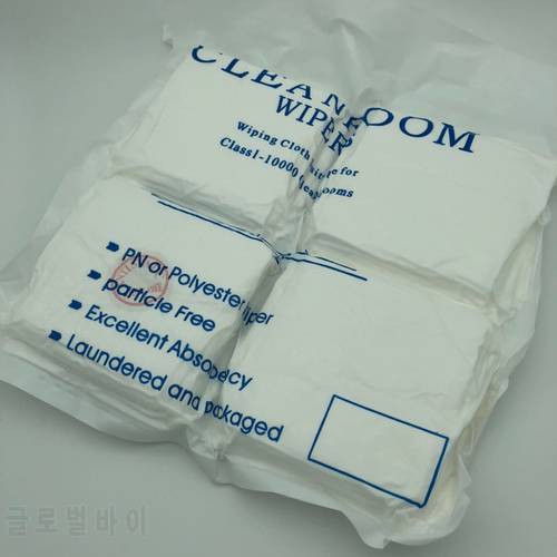 100pcs Phone LCD Cleaning wipes dust free Cloth anti-static clean tool for Iphone Samsung LCD screen glass cleaning use