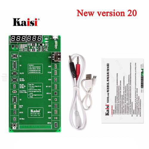Kaisi K-9208 Android Phone Battery Activation Charge Board Battery Power Repair Board for iPhone X 8 8P 7 6s 6p 6 VIVO OP Huawei