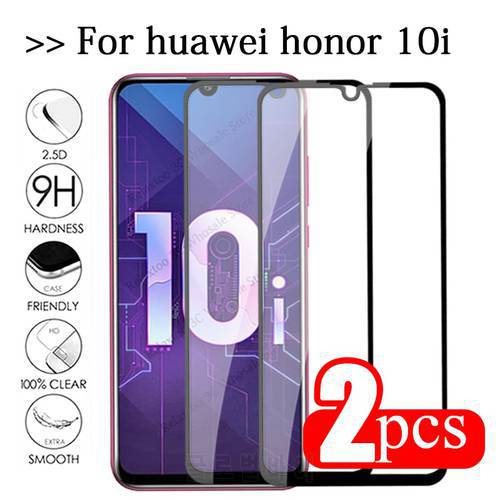 2pcs tempered glass For huawei honor 10i protective glass on honor 10i safety Glas honor10i 10 i i10 screen protector cover Film