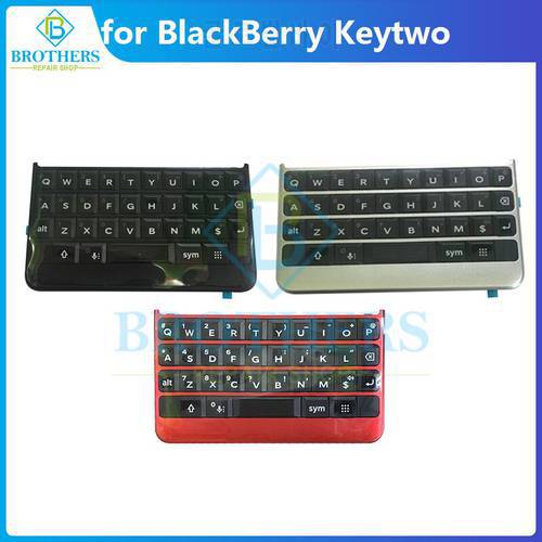 for BlackBerry Keytwo Key2 Keypad Keyboard Button With Flex Cable for BBF100-6 BBF100-1 BBF100-2 Phone Parts Black Silver Red