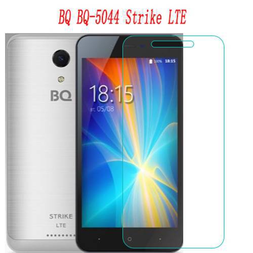 Smartphone Tempered Glass for BQ BQ-5044 Strike LTE 5044 9H Explosion-proof Protective Film Screen Protector cover phone