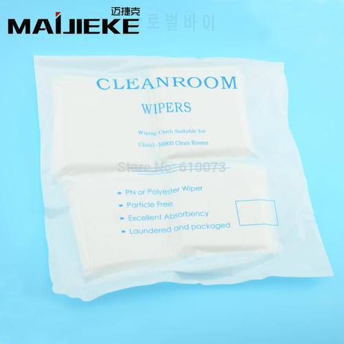 200PCS/Bag Soft Cleanroom wiper cleaning Non Dust Cloth Dust Free Paper Clean LCD Repair Tool for Class 1-10000 Clean Rooms