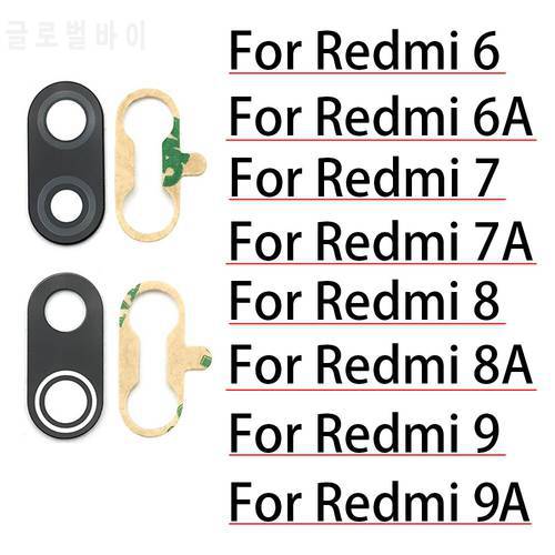 New Rear Camera Glass Lens For Xiaomi Redmi S2 6 6A 7 7A 8 8A 9 9A 9C 9T 10 10A 10C Camera Glass Replacement Parts