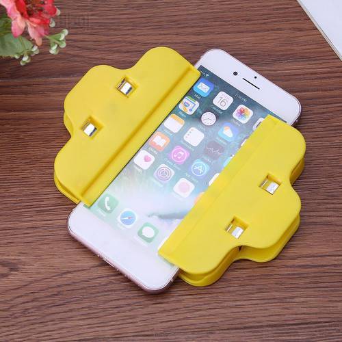 Mobile Phone LCD Screen Fastening Clamp Plastic Adjustable Clip Fixture For IOS Android Smartphone Plastic Hold Repair Tool Sets