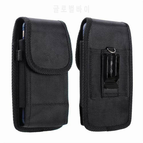 Universal Mobile Phone Waist Bag Nylon Belt Hook Pouch Case Cover Holster Fasten Bag for Cell Mobile Phone