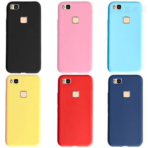 For Huawei P9 Lite Case Matte Candy TPU Back Cover For Huawei P9 Lite 2016 Soft Silicone Phone Cases Coque P9Lite VNS-L21 L31