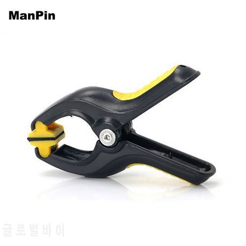 Mobile Phone Repair Plastic Screen Fastening Clamp with Rubber Pad Adjustable Fixture Clip Cell Tablet LCD Display Replace Tools